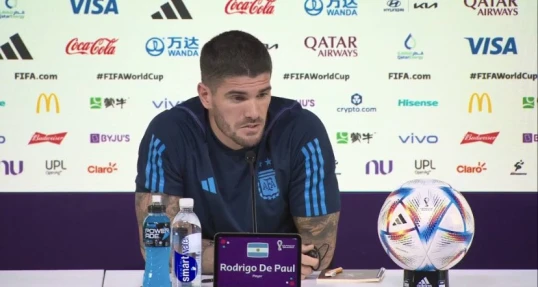 De Pauldan Messi açıqlaması – “Qollarından xəbəri belə yoxdur” 