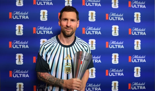 Messi matçın ən yaxşısı seçildi - Rekordlarla dolu gecə 