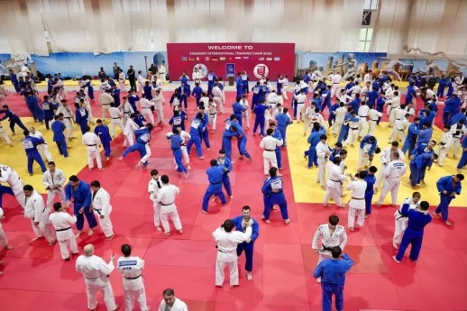 Cüdoçularımız Daşkənddə beynəlxalq təlim-məşq toplanışına qatılıblar - FOTO 