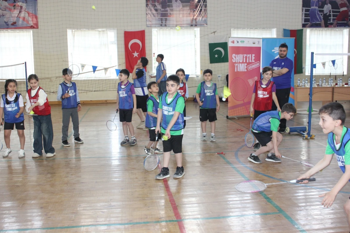 Azərbaycanda BWF-nin "Shuttle Time" layihəsinin yeni mərhələsinə start verilib - FOTO 