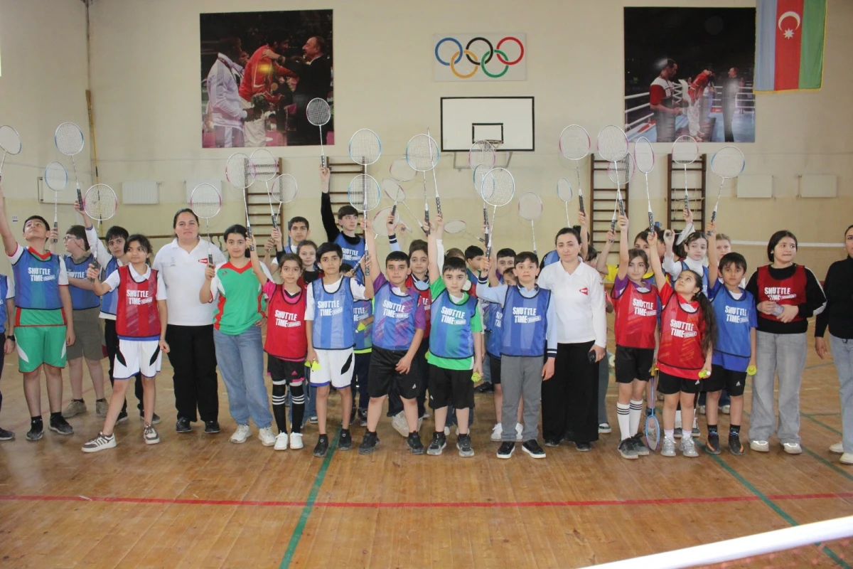 Azərbaycanda BWF-nin "Shuttle Time" layihəsinin yeni mərhələsinə start verilib - FOTO 