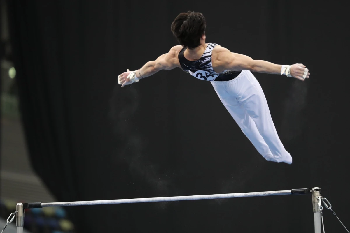 Daha bir gimnastımız Dünya Kubokunun finalında - FOTO 