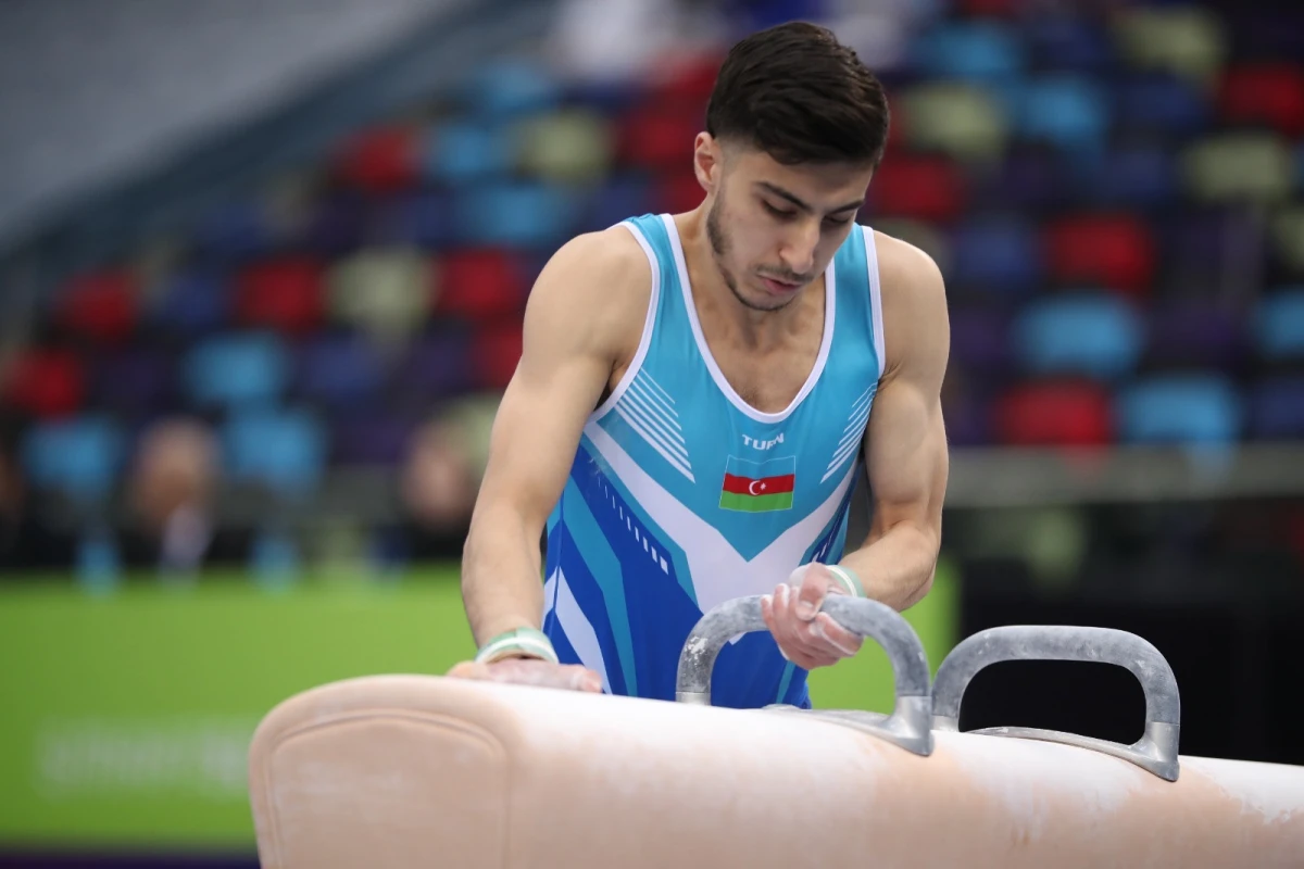 Daha bir gimnastımız Dünya Kubokunun finalında - FOTO 
