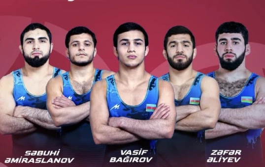 Avropa çempionatına 5 medalla start