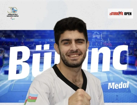 Parataekvondoçularımızdan beynəlxalq turnirdə daha bir bürünc medal