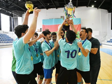 UEFA-nın "Hat-Trick" proqramı çərçivəsində keçirilən futzal yarışı başa çatıb