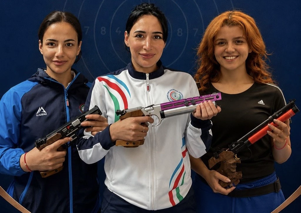 Azərbaycan qadın atıcıları Avropa Çempionatında bürünc medal qazandı
