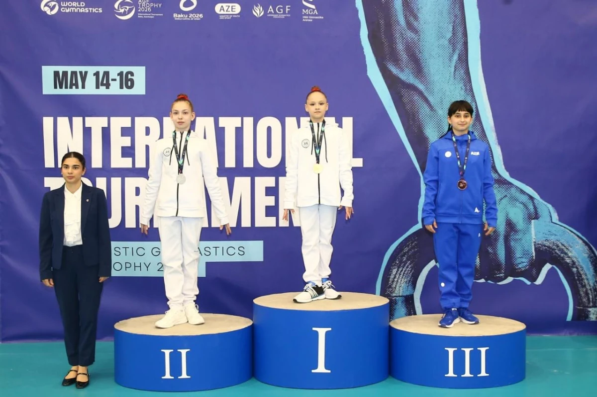 Gimnastlarımızdan beynəlxalq turnirdə 17 medal - FOTO 