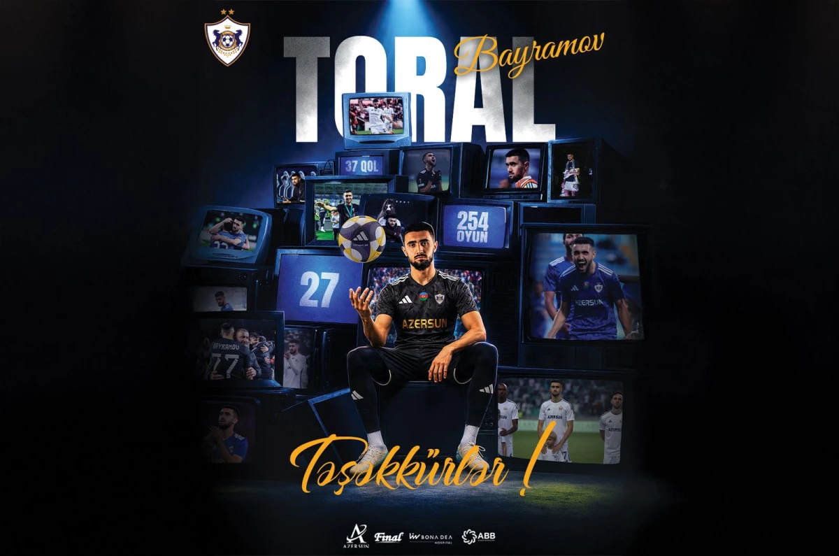 Toral Bayramov "Qarabağ"dan getdi, yeni komandası bəlli oldu - RƏSMİ 