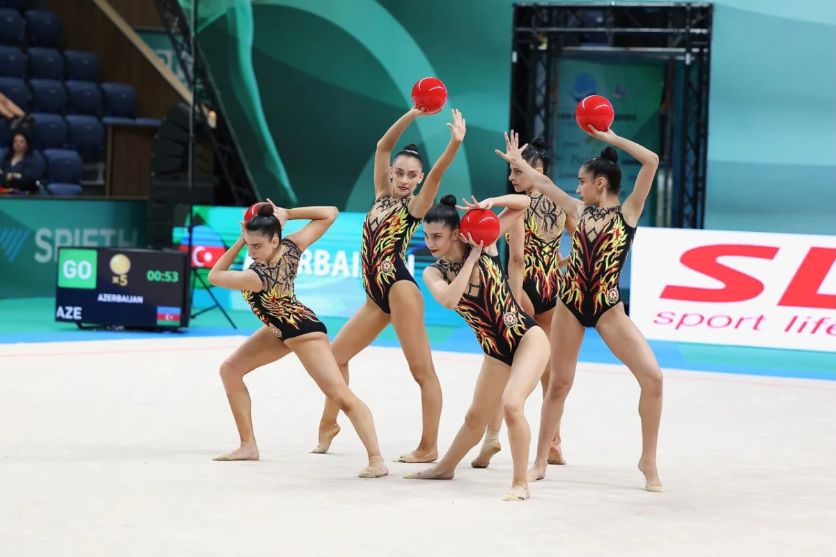 Gimnastlarımız Avropa çempionatında iştirak edib