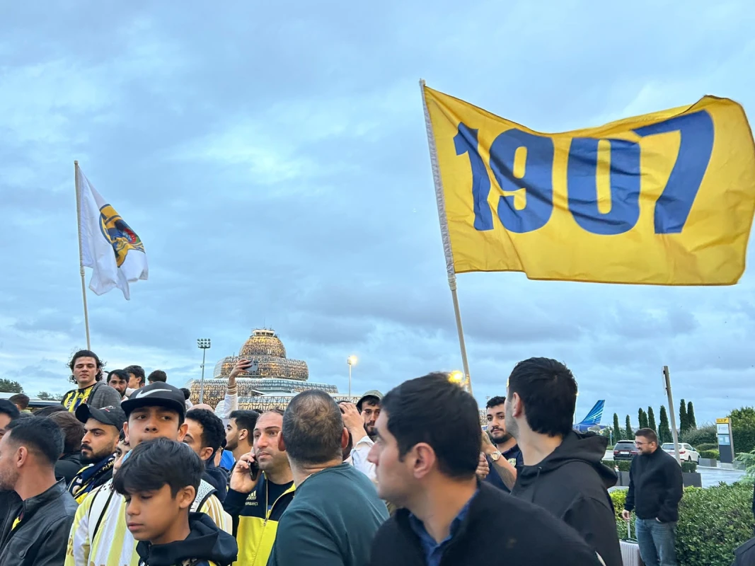 "Fənərbaxça" Bakıda - FOTO 
