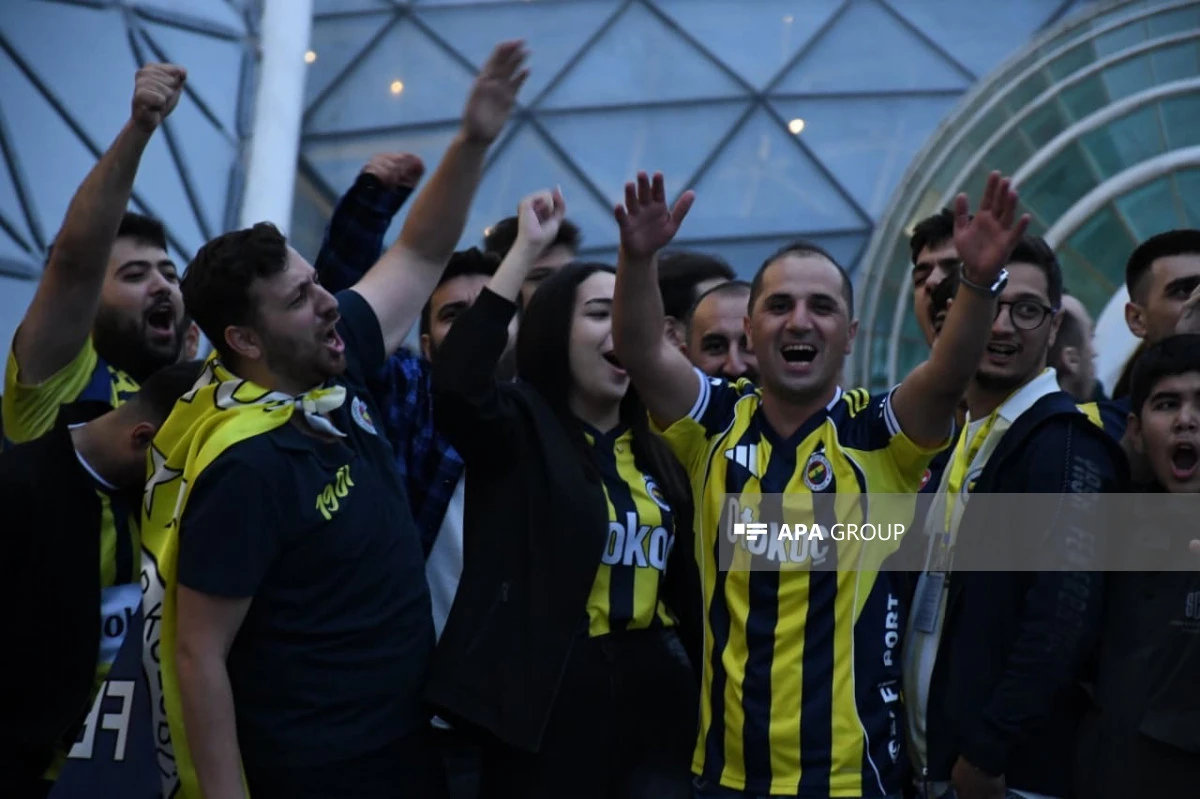 "Fənərbaxça" Bakıda - FOTO 