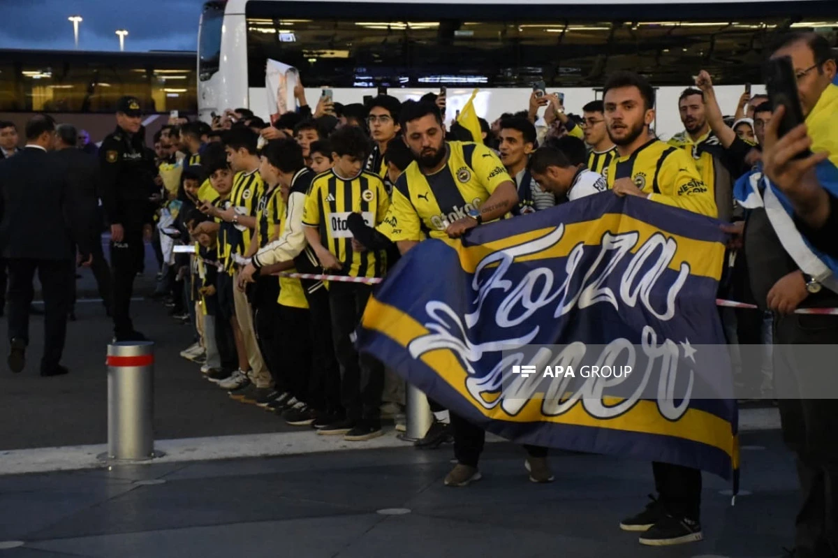 "Fənərbaxça" Bakıda - FOTO 