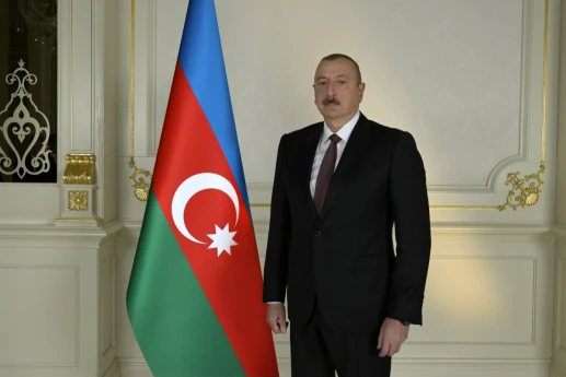 Prezident İlham Əliyev cüdo üzrə dünya çempionatının açılış mərasimini izləyir