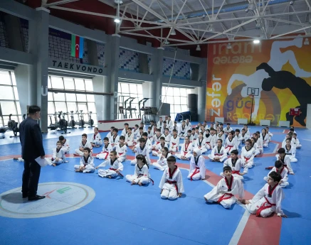 Taekvondo üzrə dan imtahanı keçirilib