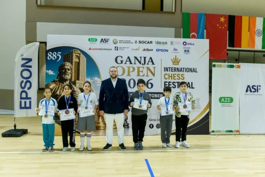 "Ganja Open 2026" beynəlxalq şahmat festivalına yekun vurulub