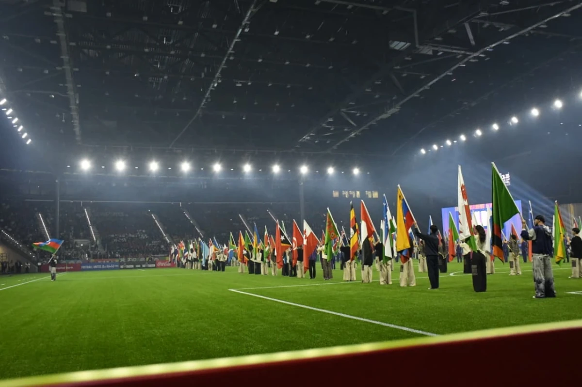Bakıda FIFA U-15 dünya çempionatı və festivalının açılışı keçirilib - YENİLƏNİB  - FOTO 