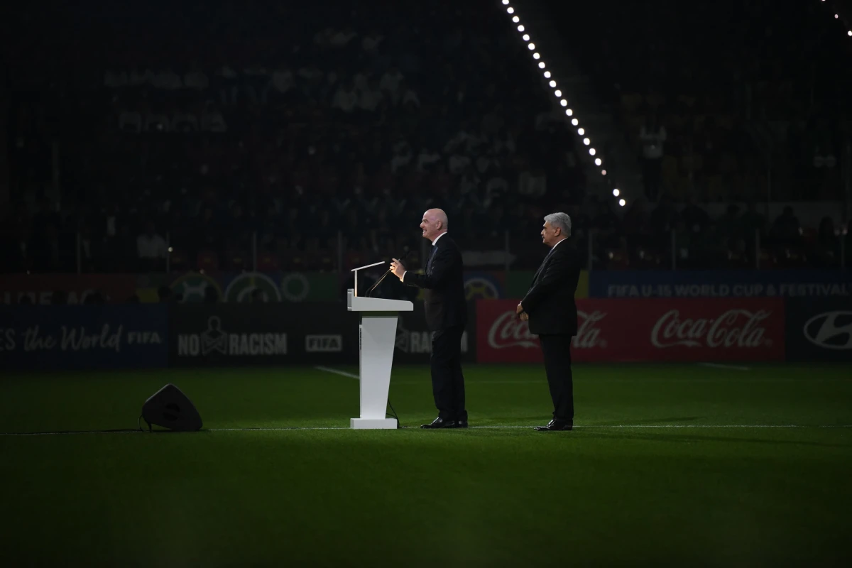 Bakıda FIFA U-15 dünya çempionatı və festivalının açılışı keçirilib - YENİLƏNİB  - FOTO 