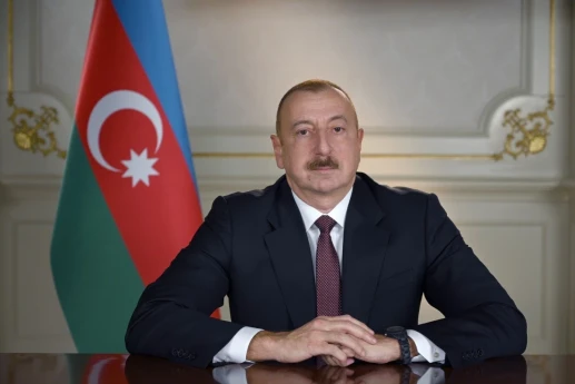 İlham Əliyev Bakıda keçirilən FIFA U-15 dünya çempionatının açılışını izləyir