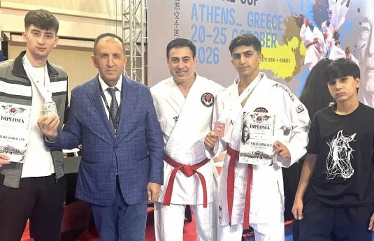 Karateçilərimizdən Afinada 3 medal