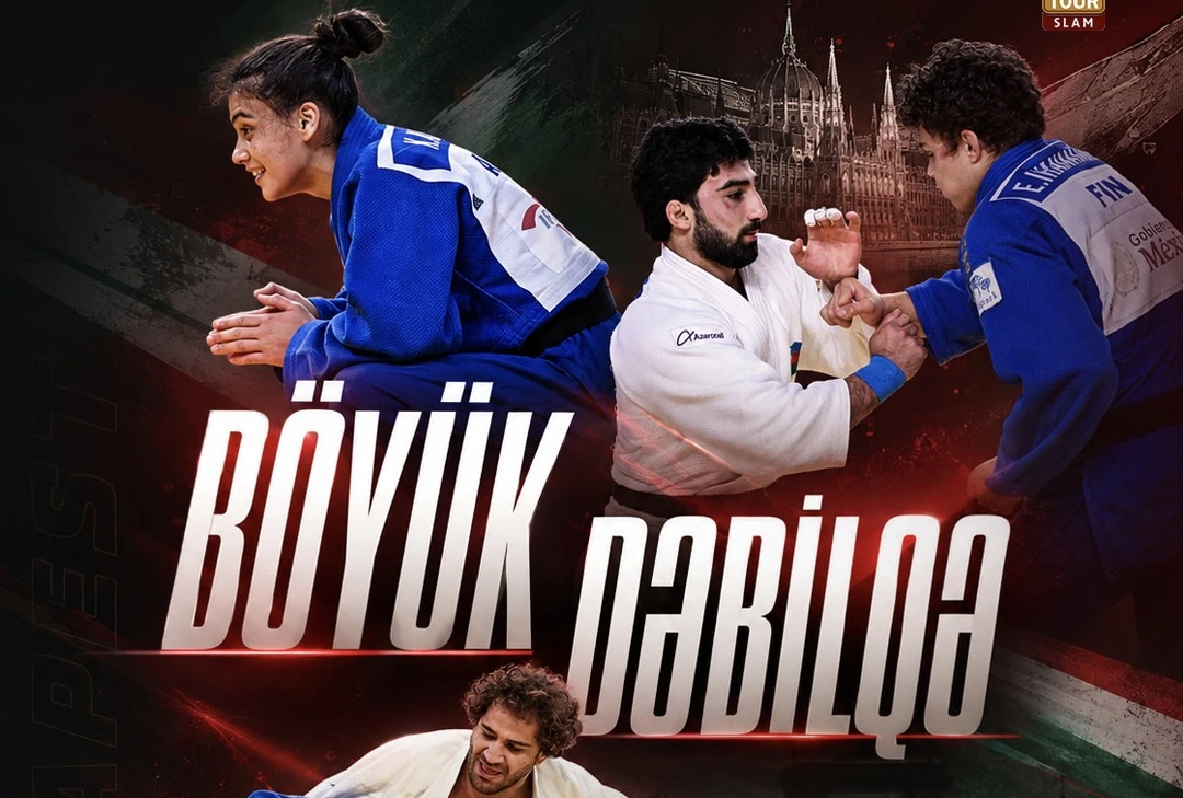 16 cüdoçumuz Budapeşt Böyük Dəbilqəsində