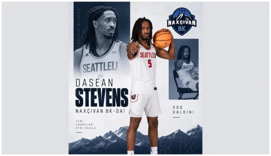 Amerikalı basketbolçu "Naxçıvan"da