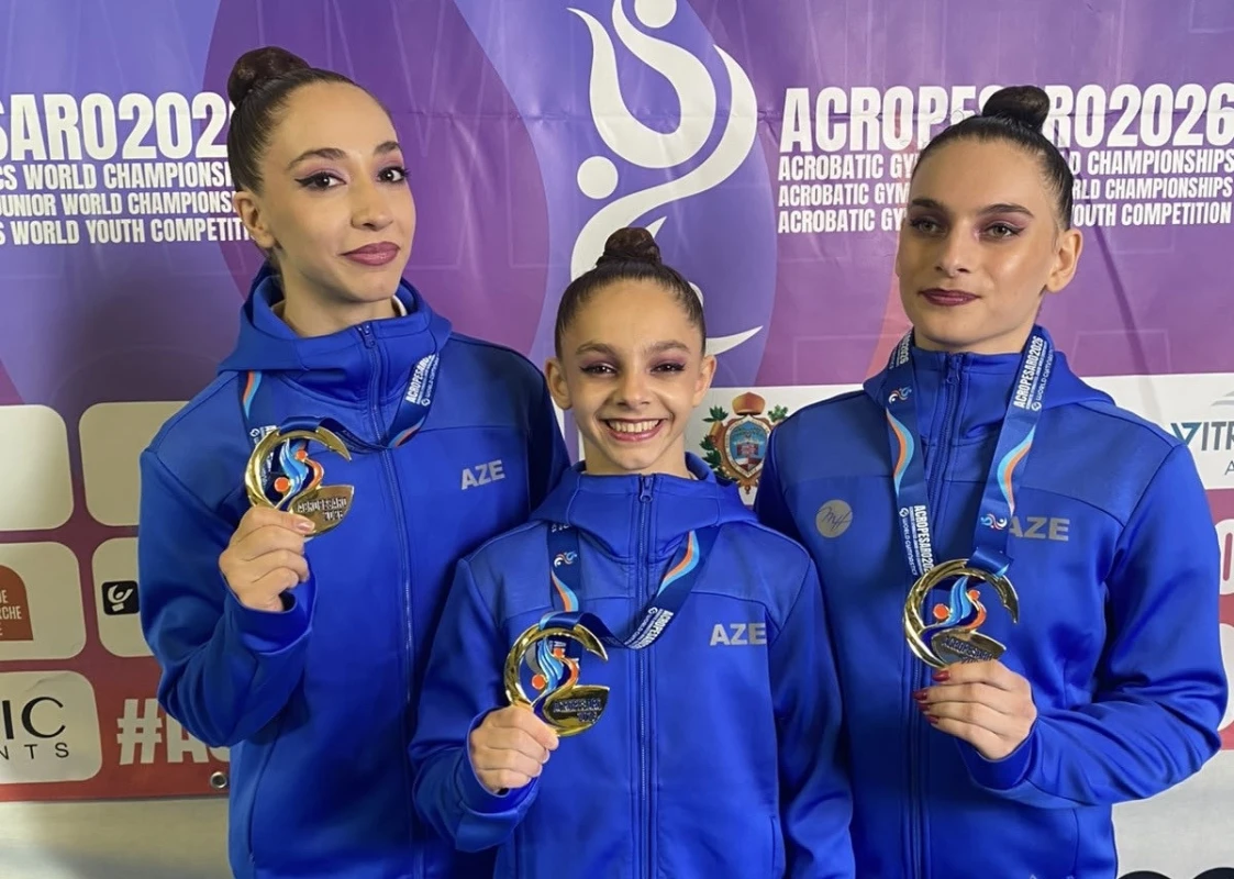 Azərbaycan akrobatları dünya çempionu olublar