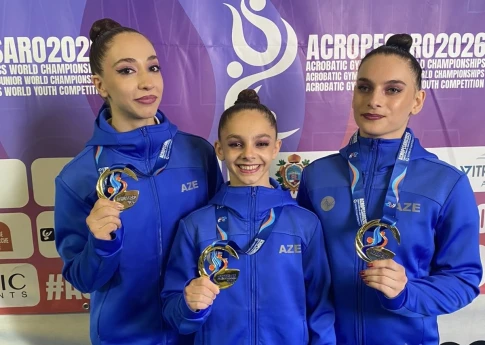 Azərbaycan akrobatları dünya çempionu olublar